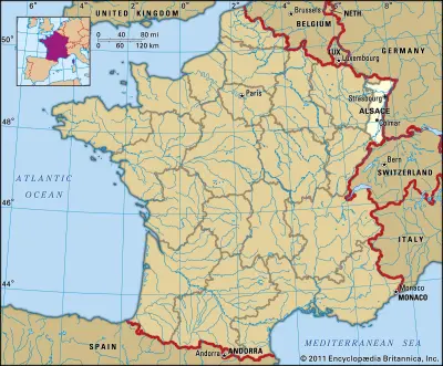 Resumen de Alsacia: Explora la geografía y la historia de Alsacia, una región de Francia que forma parte del Gran Este: