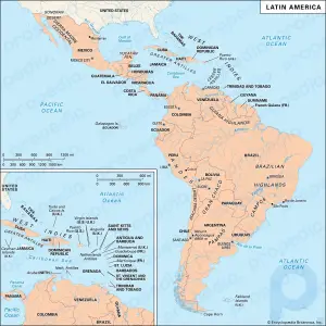 Резюме по Латинской Америке: Проследите историю Латинской Америки от колониальной эпохи до 20 века: