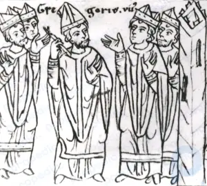Zusammenfassung des Heiligen Gregor VII: Erfahren Sie mehr über den Konflikt des Heiligen Gregor VII: mit Kaiser Heinrich IV: im Investiturstreit