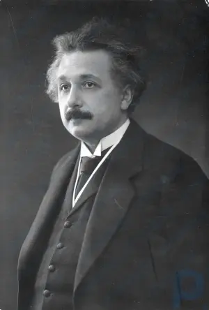 アルバート・アインシュタイン。ドイツ系アメリカ人の物理学者