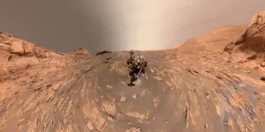 Curiosity gezgini Mars'ta şafaktan gün batımına kadar bir günü gösterdi