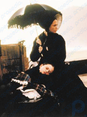 Anna Paquin y Holly Hunter en El piano