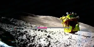Das japanische SLIM-Modul überschlug sich bei der Landung auf dem Mond und landete auf der Nase: Foto ist verfügbar