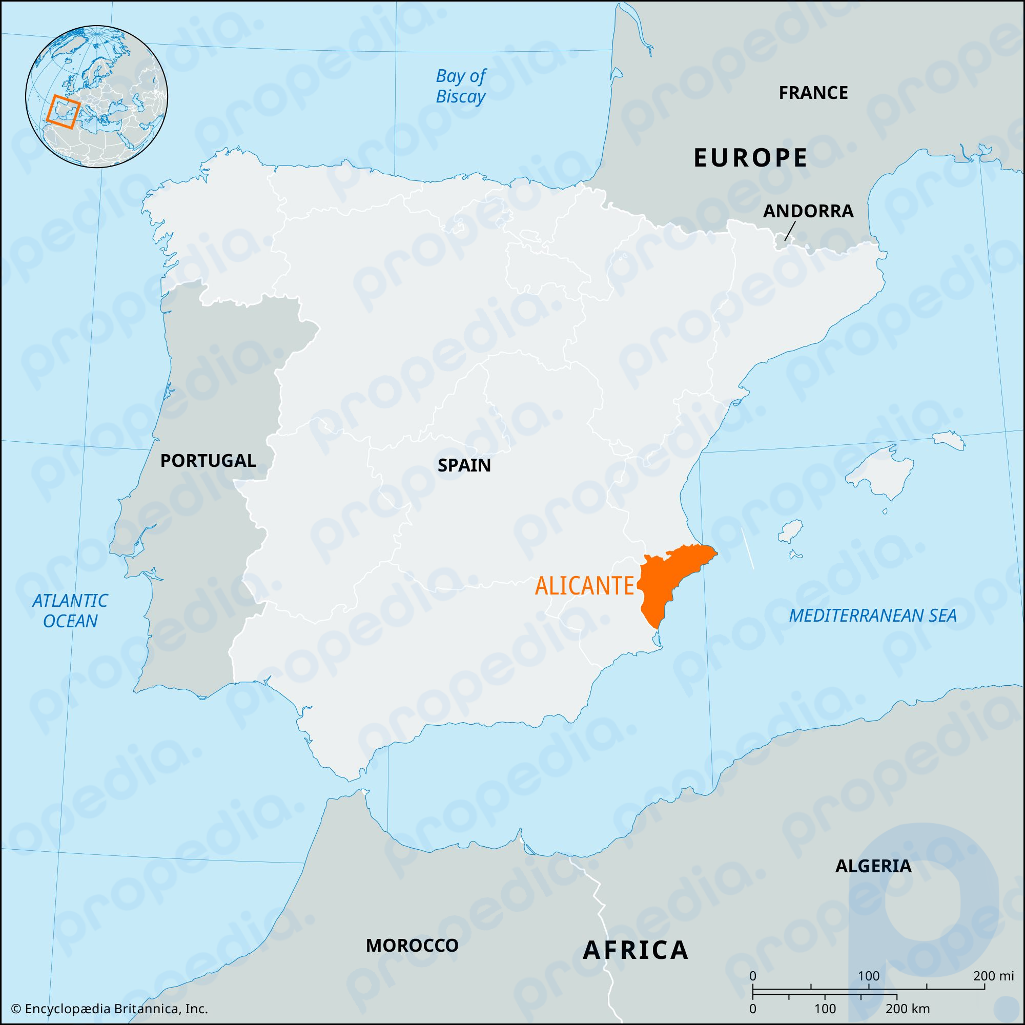 Провинция Аликанте, Испания