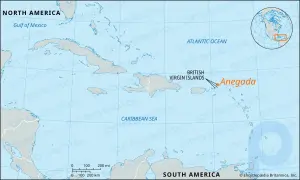 Анегада: остров, Британские Виргинские острова