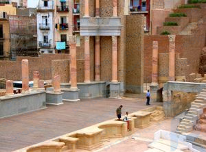 Cartagena, España: escenario del teatro romano