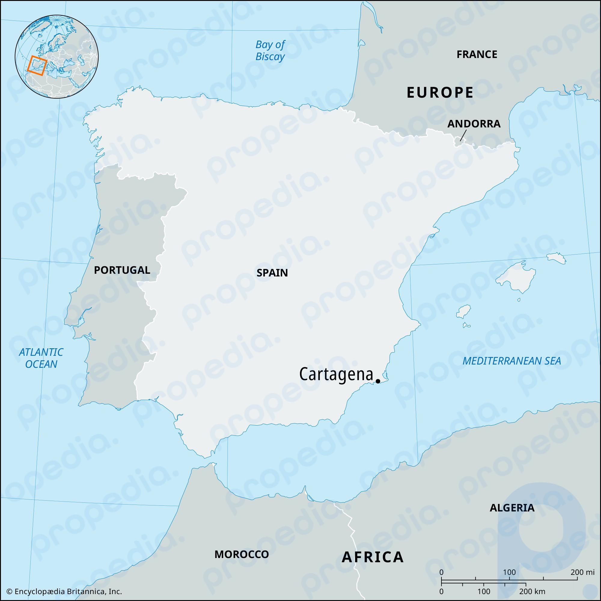 Kartagena, İspanya
