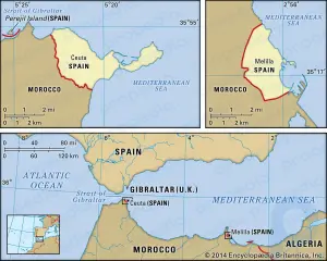 Сеута: автономная область, Испания