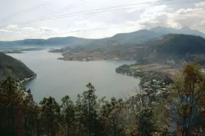 Amatitlan Gölü: göl, Guatemala