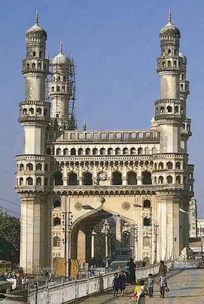 Charminar: Bina, Haydarabad, Hindistan