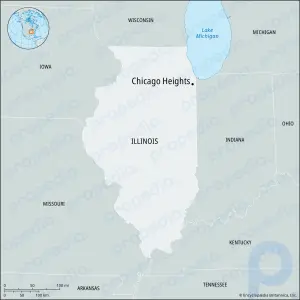 Chicago Heights: Illinois, Amerika Birleşik Devletleri