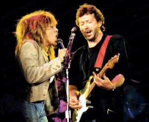 Eric Clapton y Tina Turner