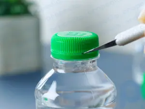 Open a Stuck Water Bottle with Rubber Bands, Scissors & More