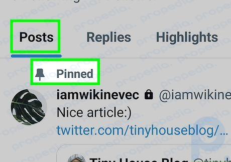 A pinned tweet is a tweet that is static at the top of your profile.