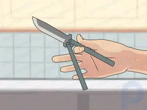 Como fazer um trabuco com uma faca borboleta