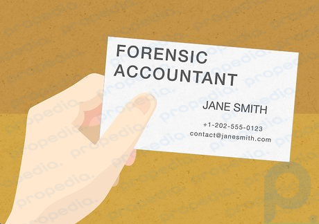 Step 8 Discuss hiring a forensic accountant.