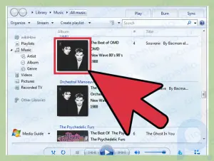 Cómo poner una foto de portada en un archivo de música usando Windows Media Player
