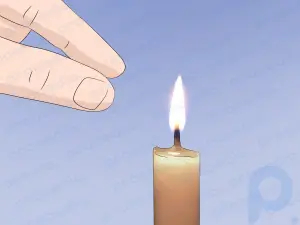 How to Put Out a Candle with Your Fingers