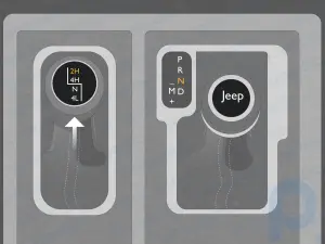 Cómo cambiar su Jeep de tracción en 2 ruedas a tracción en 4 ruedas