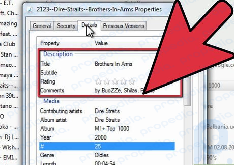 Schritt 6 Klicken Sie mit der rechten Maustaste auf die gespeicherte Datei, um die Songinformationen zu ändern.
