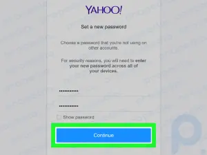 Stellen Sie den Zugriff auf Ihr Yahoo-Konto wieder her oder setzen Sie ihn zurück