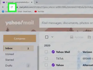 How to Refresh Yahoo Mail