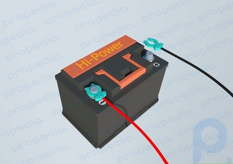 Passo 2 Remova o cabo positivo da bateria para evitar curtos-circuitos elétricos.