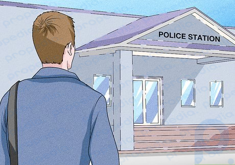 Step 2 Visit the police station during normal business hours.