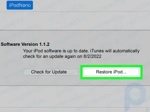 How to Reset & Restore Every Gen of iPod Nano