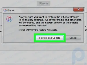 Comment restaurer un iPhone depuis iTunes sur PC ou Mac