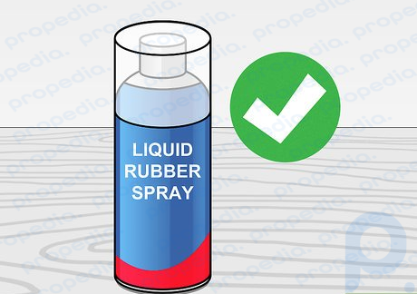 Step 1 Purchase a liquid rubber spray product.