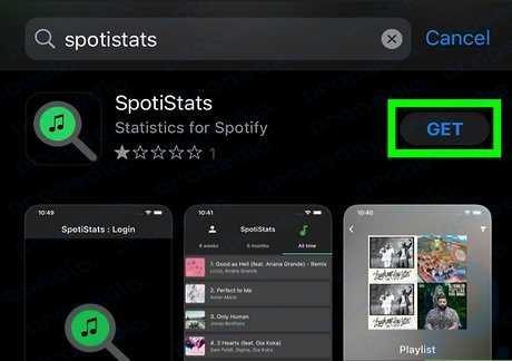 Step 1 Download the Spotistats...