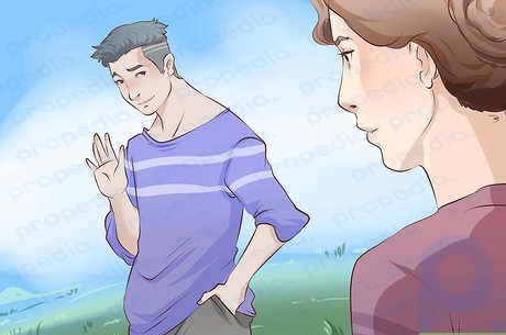 Step 5 Match eye contact with confident body language.