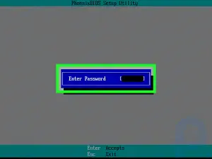 So legen Sie ein BIOS-Passwort fest