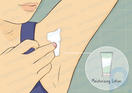 Step 3 Apply lotion or aftershave.