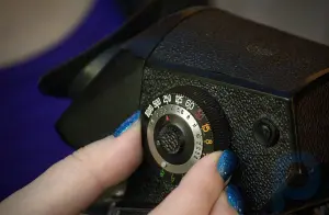 Cómo probar una cámara de película usada