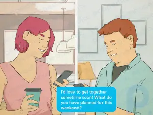 How to Text a Guy on a Dating App