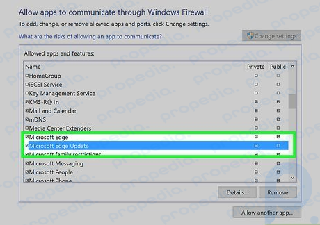 Step 5 Check your Windows Firewall if you see other error codes.