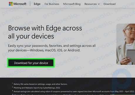 Step 8 Reinstall Microsoft Edge if you're unable to update.