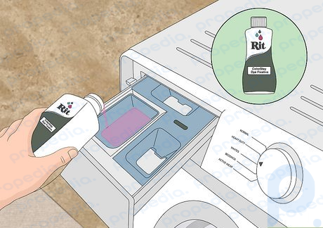 Paso 4 Configure el color y lave las prendas nuevamente cuando se complete el ciclo.