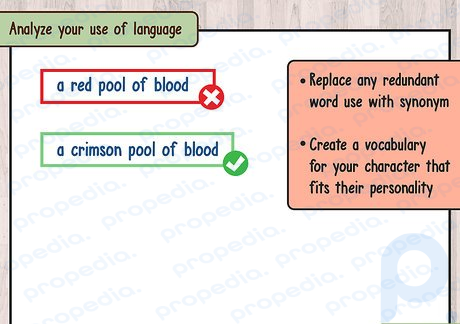 Step 1 Analyze your use of language.