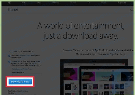 Step 1 Install iTunes (Windows only).