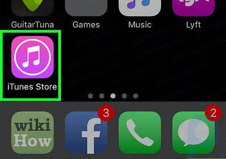 Step 1 Open the iTunes Store app.