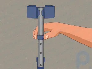 Como ajustar muletas de antebraço