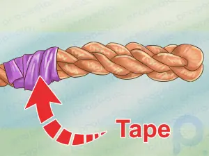 Cómo hacer una cuerda trenzada hacia atrás