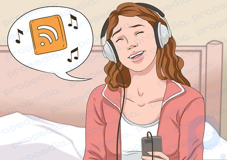 Step 5 Listen to podcasts to learn something new.