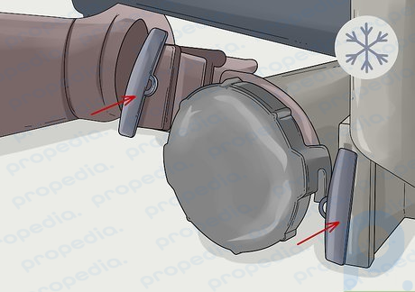 Step 5 Close the external outlets on the RV.