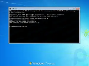 Cómo cambiar la contraseña de administrador de una PC con Windows sin la contraseña