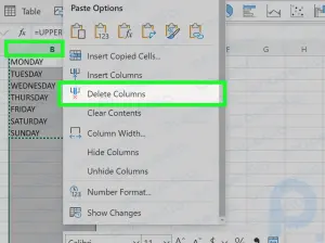 Cómo cambiar de minúsculas a mayúsculas en Excel