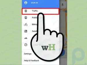 Cómo comprobar el tráfico en Google Maps